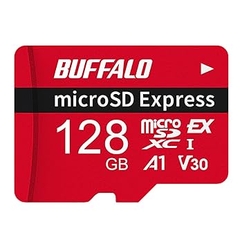 Amazon | バッファロー SD Express対応microSDカード 128GB